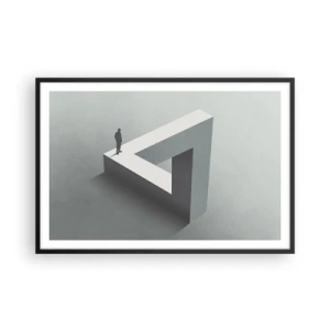 Poster in cornice nera - Eppure è possibile - 91x61 cm
