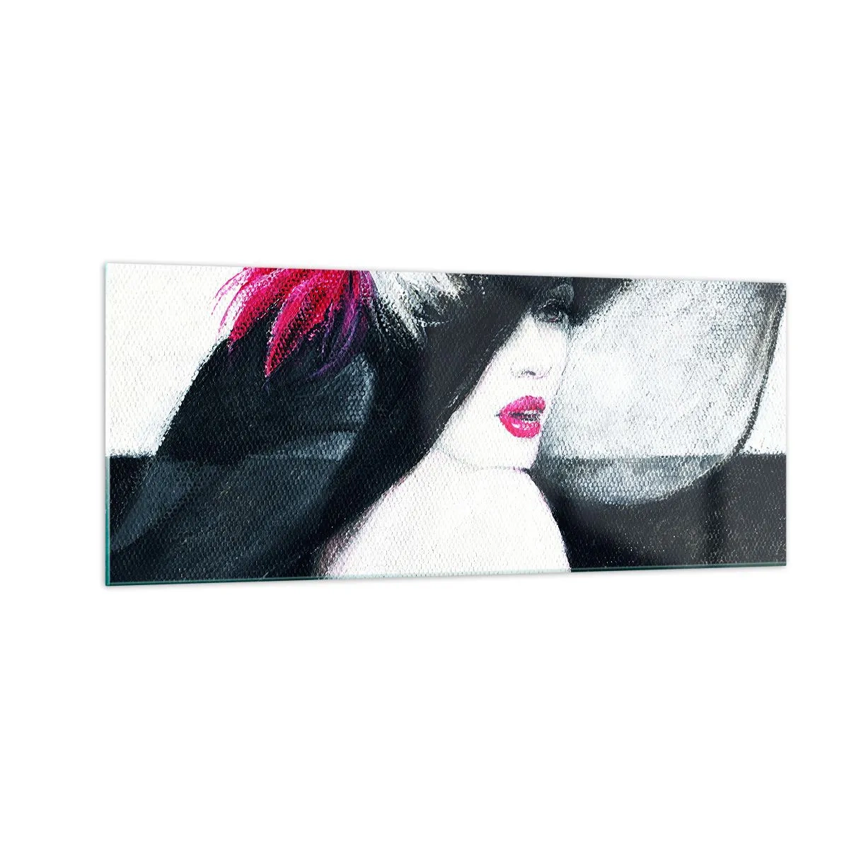 Quadro su vetro - Sempre un mistero - 100x40 cm