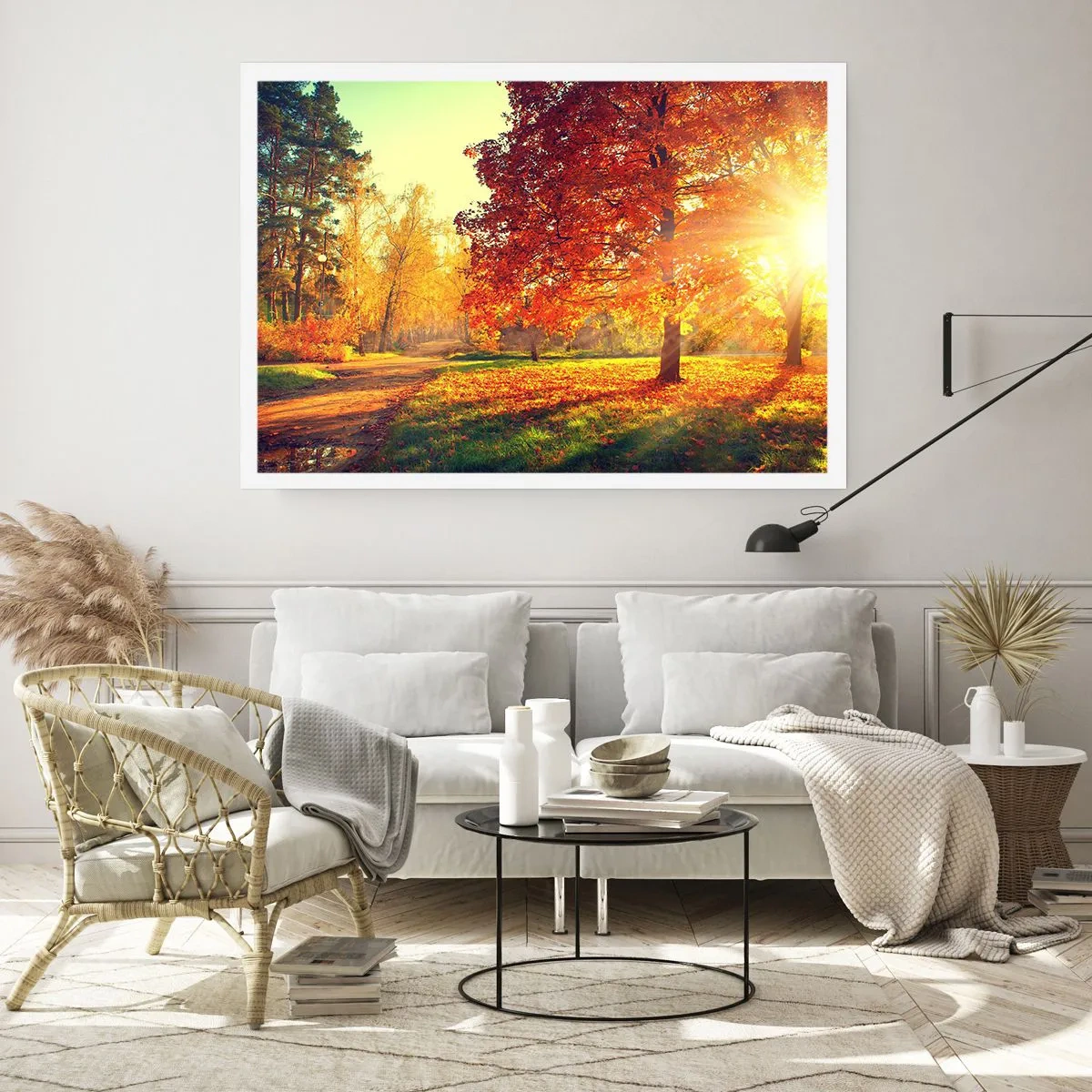 Poster - Rosso è bello - 70x50 cm