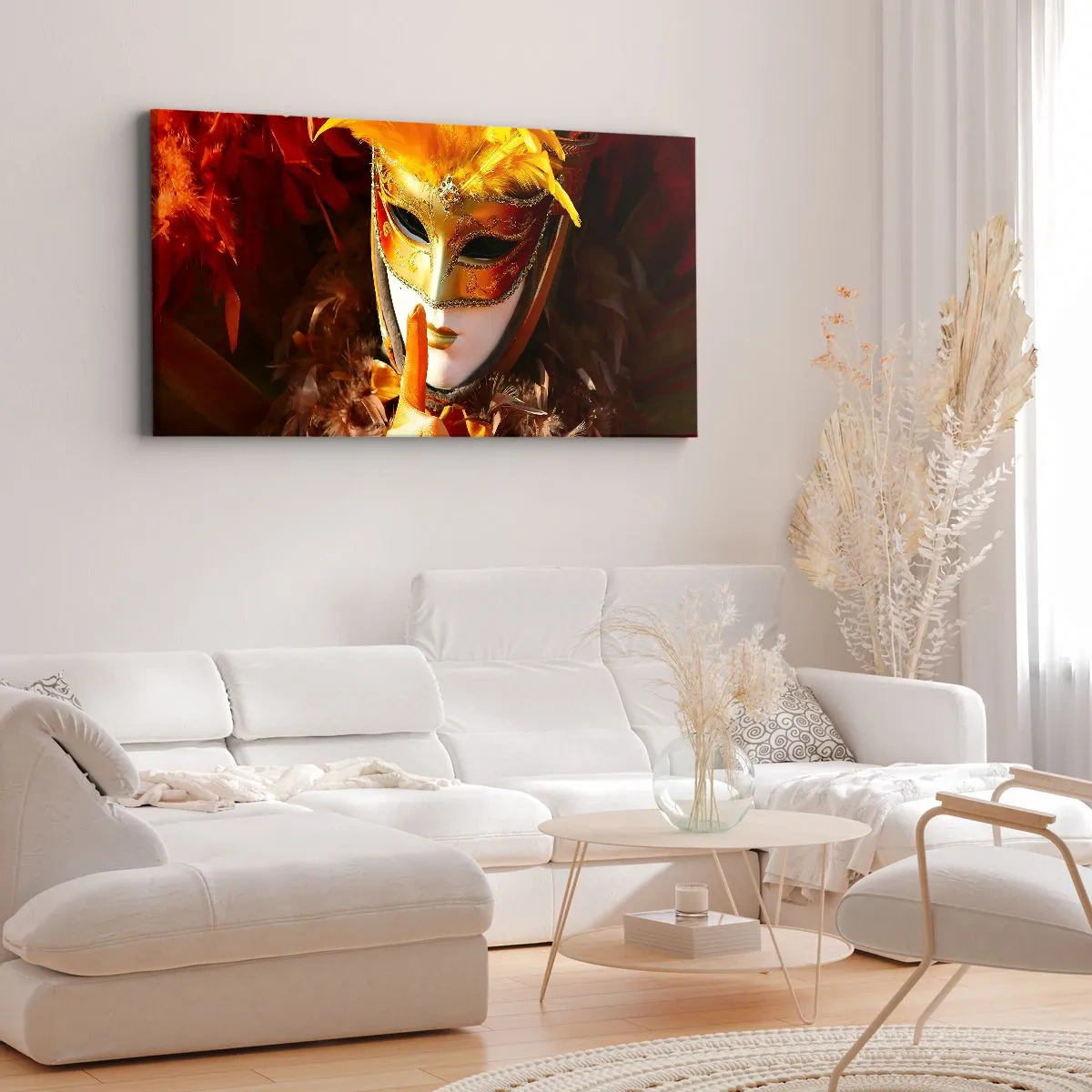 Quadro su tela - Stampe su Tela - Il mistero è parte del gioco - 100x40 cm