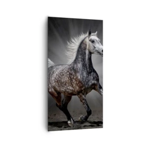 Quadro su tela - Stampe su Tela - Grigio è bello - 65x120 cm