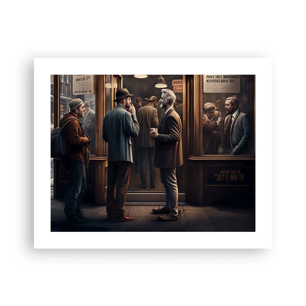 Poster - Il buon momento della giornata - 50x40 cm