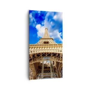 Quadro su tela - Stampe su Tela - Toccare il cielo e le nuvole - 65x120 cm