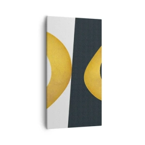 Quadro su tela - Stampe su Tela - Iniziamo dall'oro - 55x100 cm