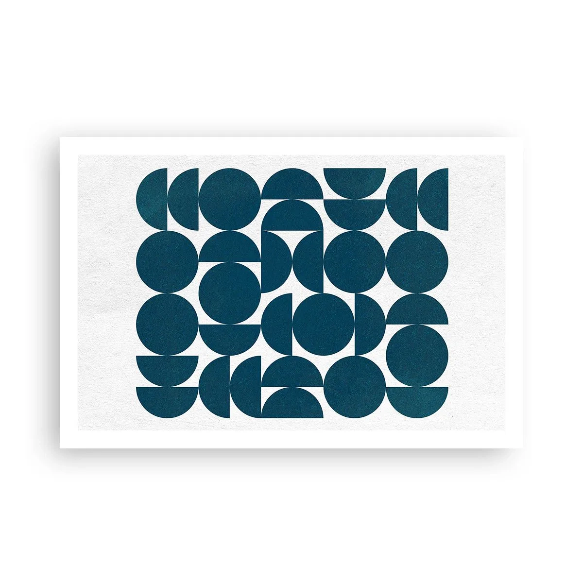 Poster - Cerchi e semicerchi - 91x61 cm