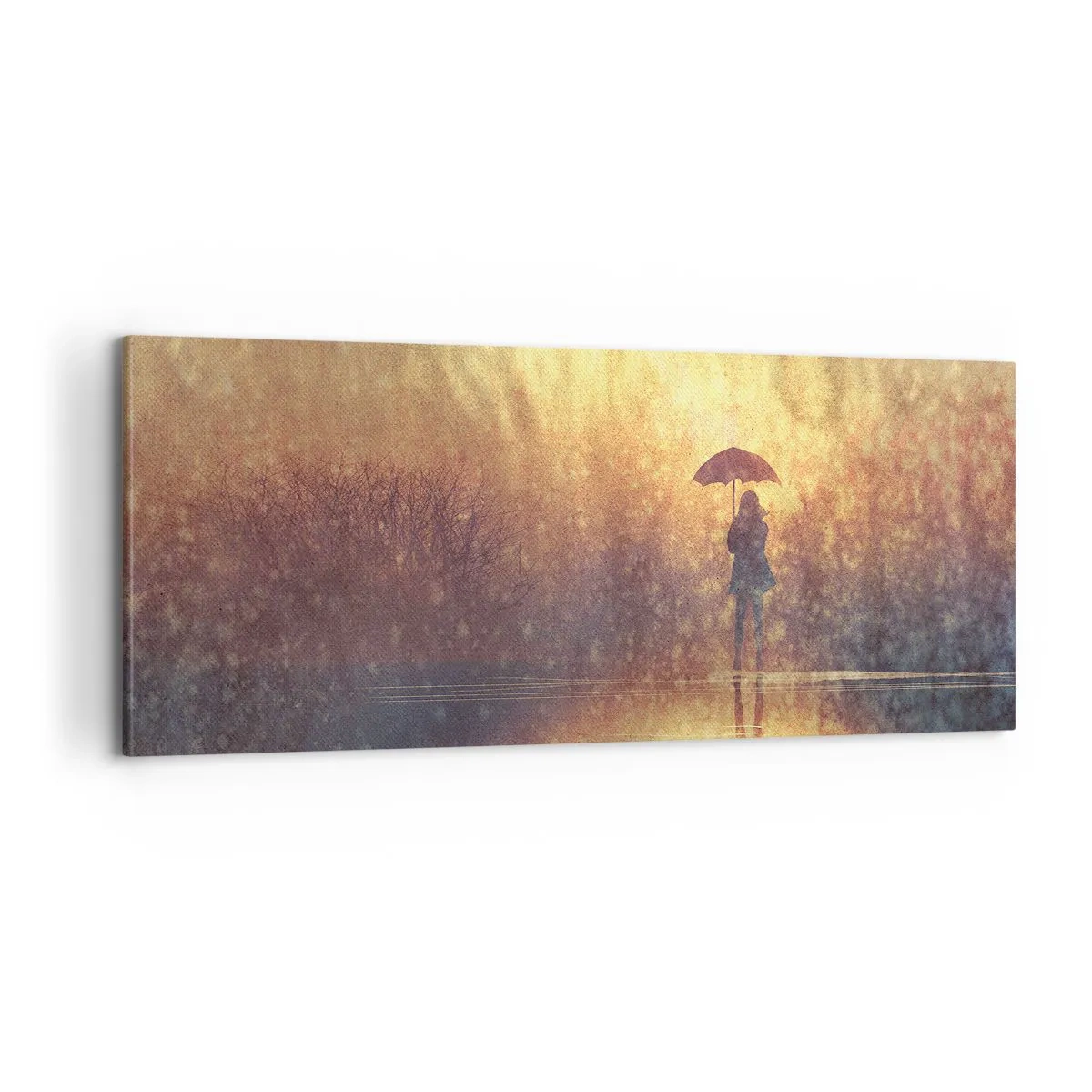 Quadro su tela - Stampe su Tela - Sento che qualcuno mi guarda - 100x40 cm