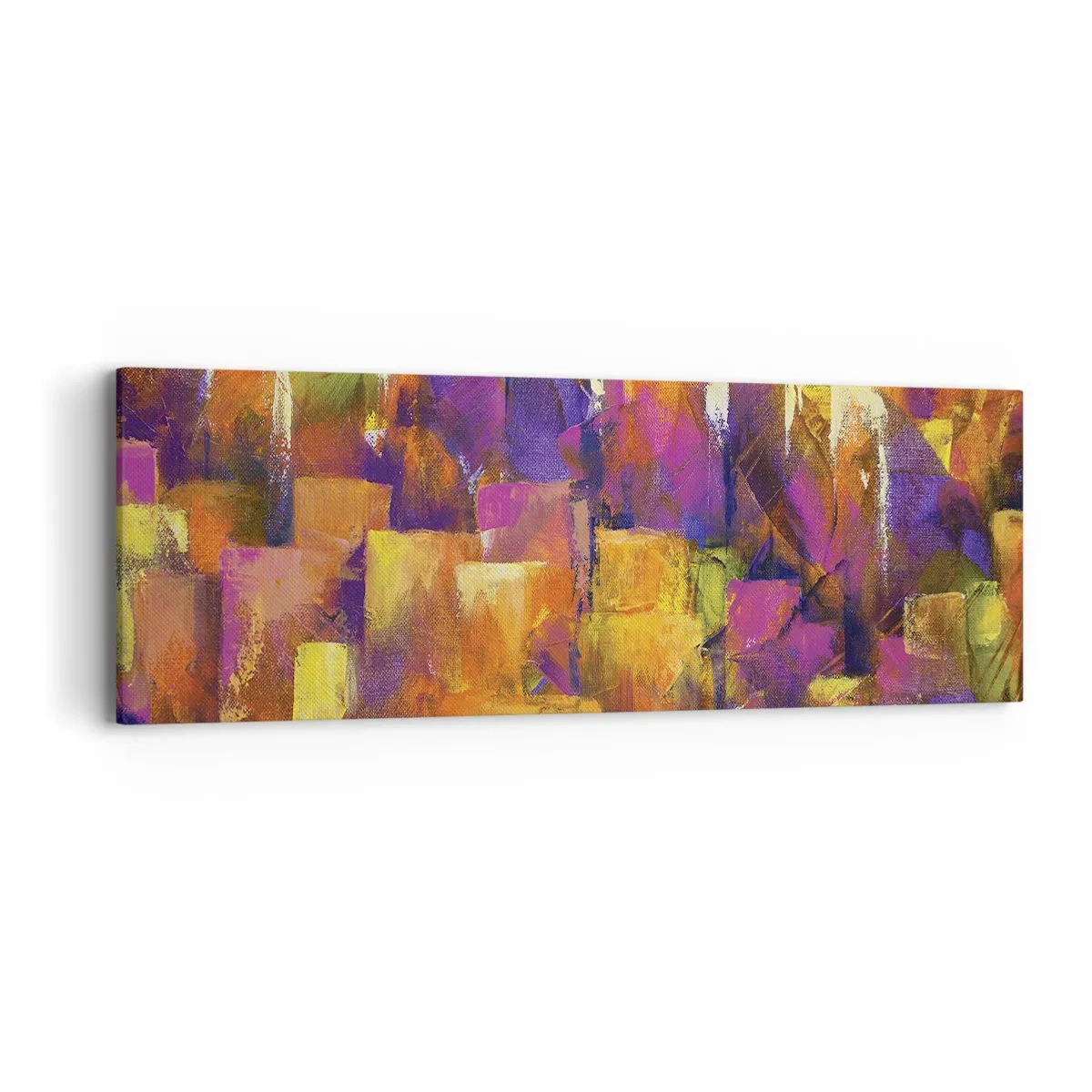 Quadro su tela - Stampe su Tela - Composizione metropolitana - 90x30 cm