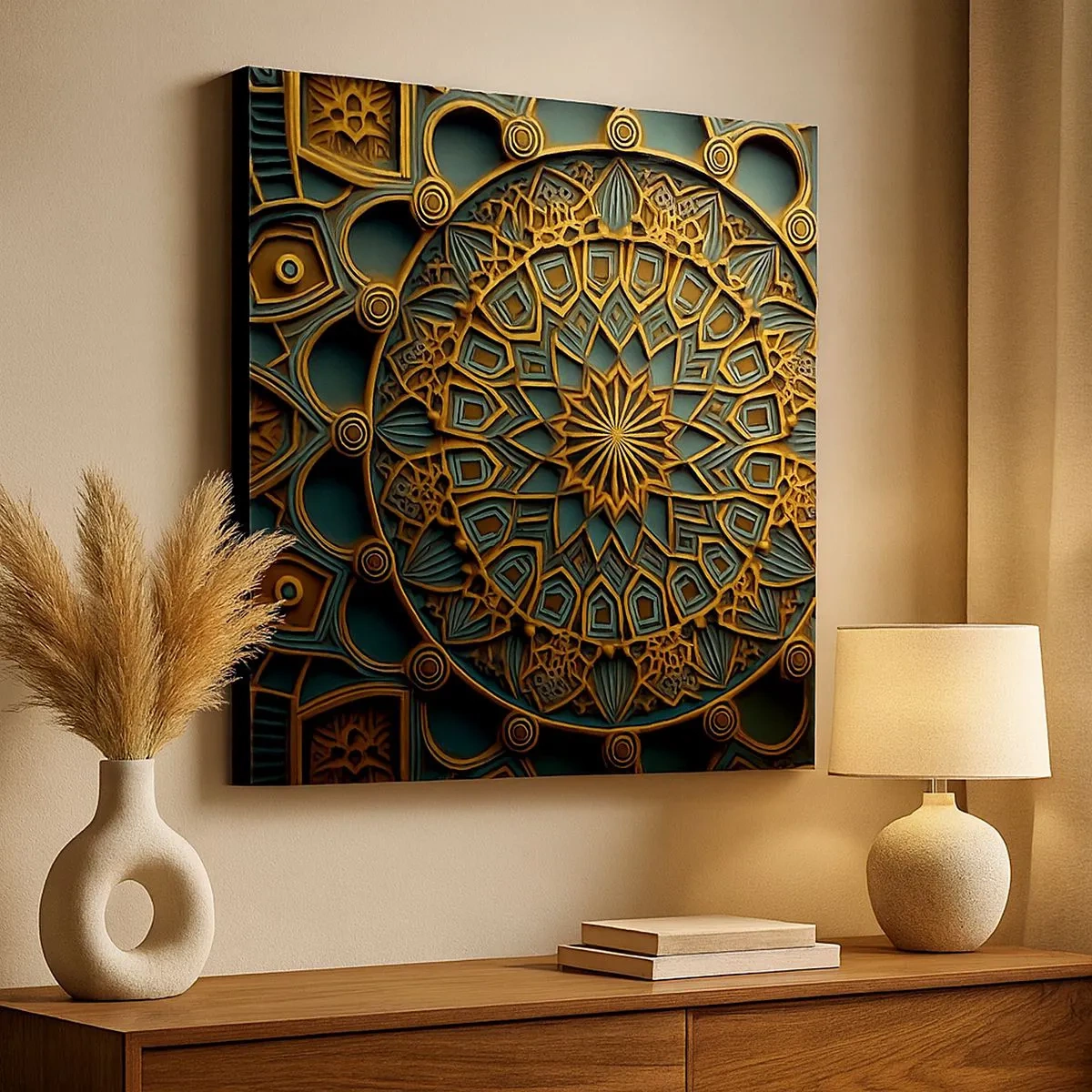 Quadro su tela - Stampe su Tela - Atmosfera araba - 30x30 cm