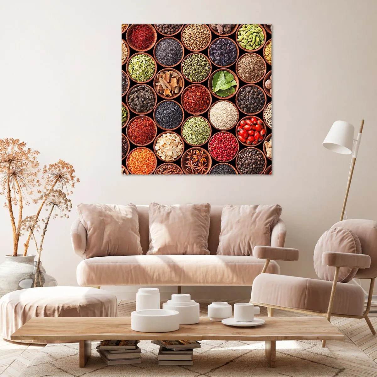 Quadro su tela - Stampe su Tela - Tutti i gusti del mondo - 30x30 cm