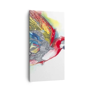 Quadro su tela - Stampe su Tela - Vivi a colori - 55x100 cm