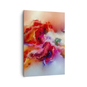 Quadro su tela - Stampe su Tela - Astrazione colorata con una composizione dinamica - 70x100cm - Come afferrare i sogni: fumo - Decorazione murale moderna per soggiorno e camera da letto ARTTOR