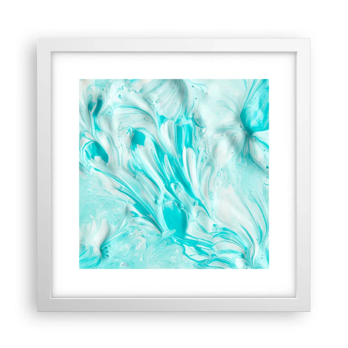 Poster in cornice bianca - Insieme per sempre - 30x30 cm