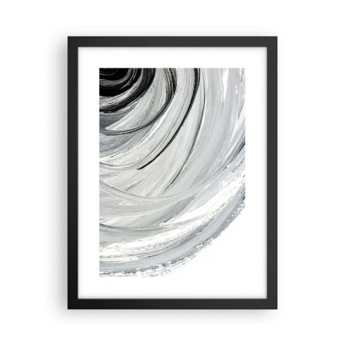 Poster in cornice nera - Composizione orbitale - 30x40 cm