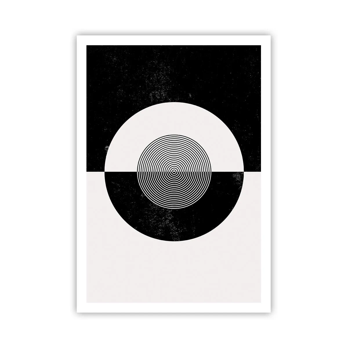 Poster - Armonia in bianco e nero - 70x100 cm