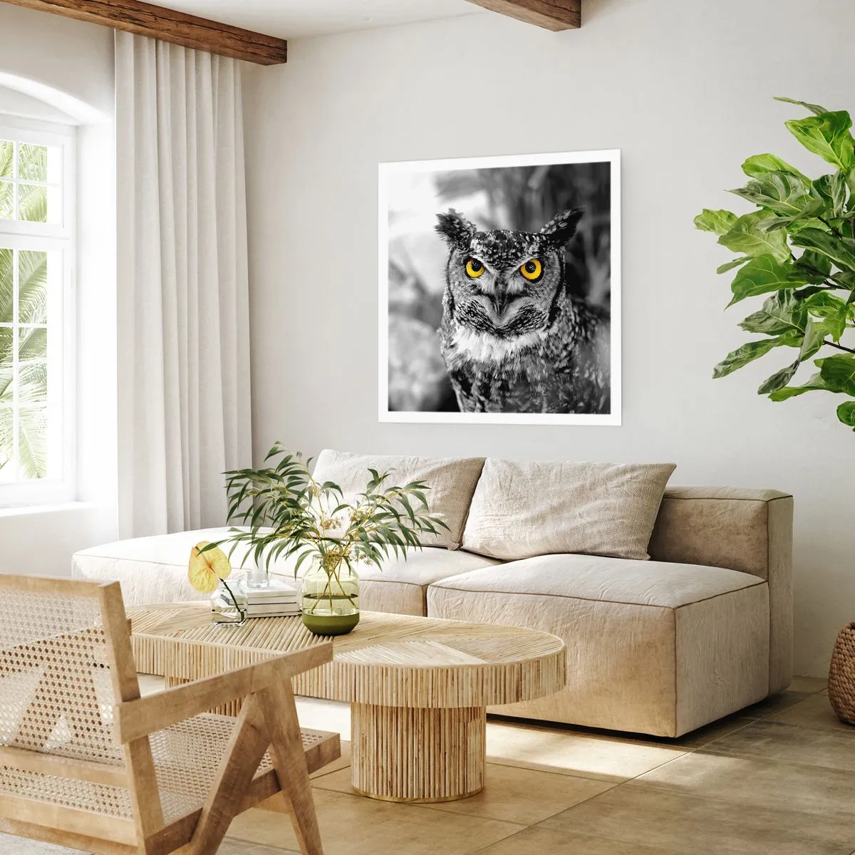 Poster - Non si può nascondere niente - 40x40 cm