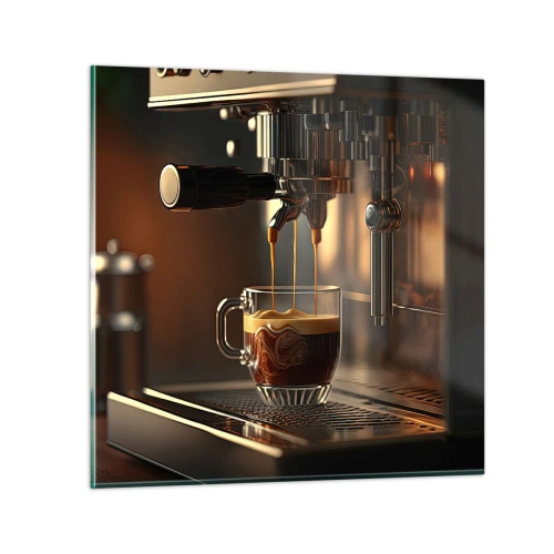 Quadro su vetro - Miscela sensuale - 30x30 cm