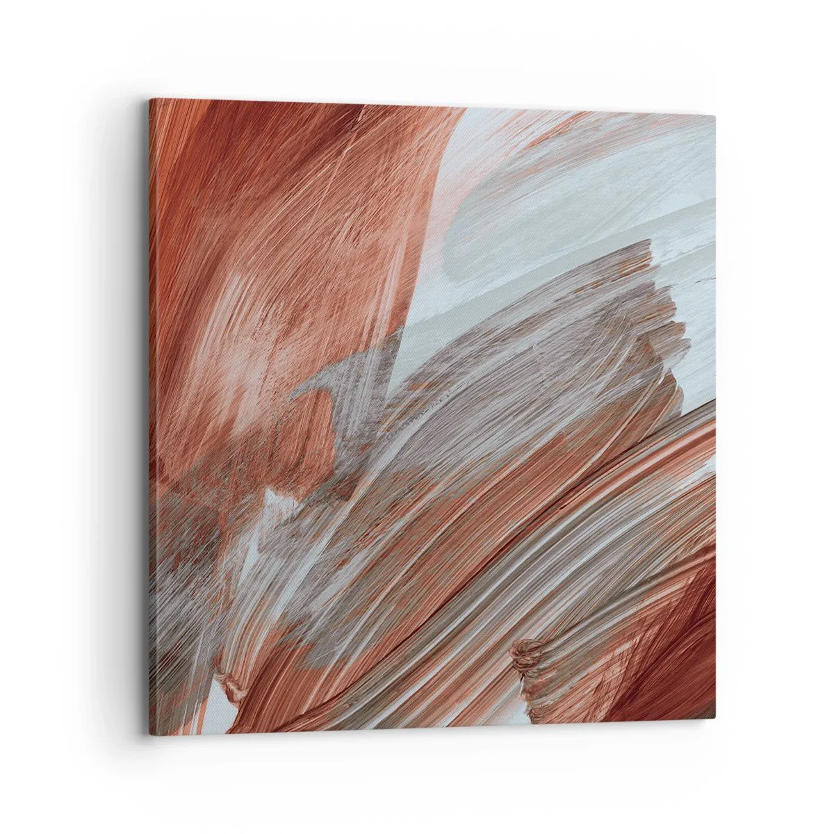 Quadro su tela - Stampe su Tela - Astrazione autunnale e ventosa - 70x70 cm