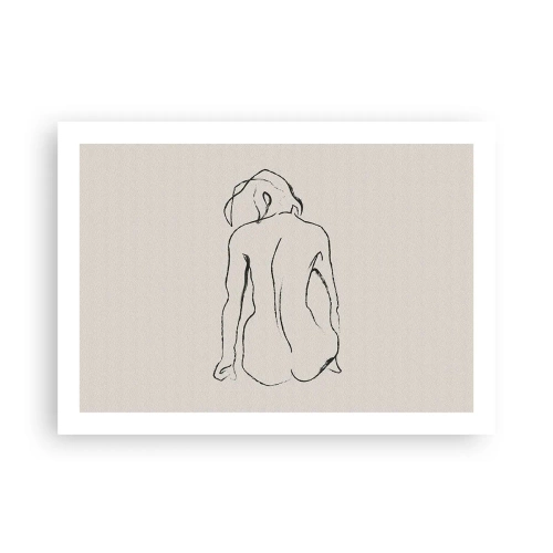 Poster - Nudo di ragazza - 70x50 cm