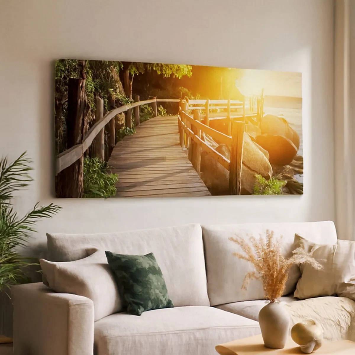 Quadro su tela - Stampe su Tela - Altra curva, altre meraviglie - 100x40 cm