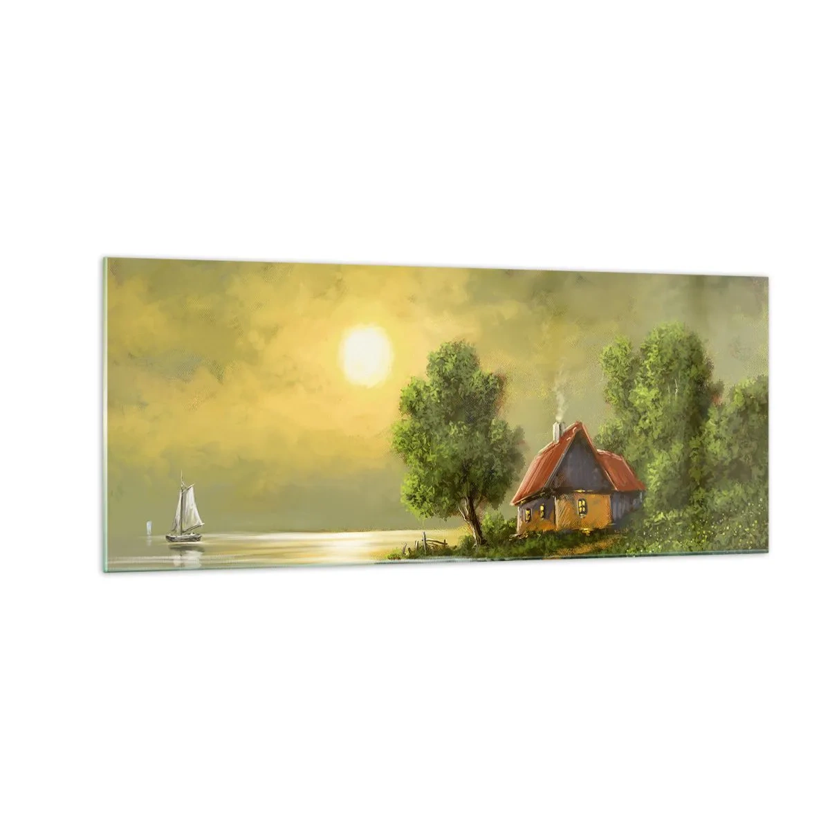 Quadro su vetro - Bello come un quadro - 100x40 cm