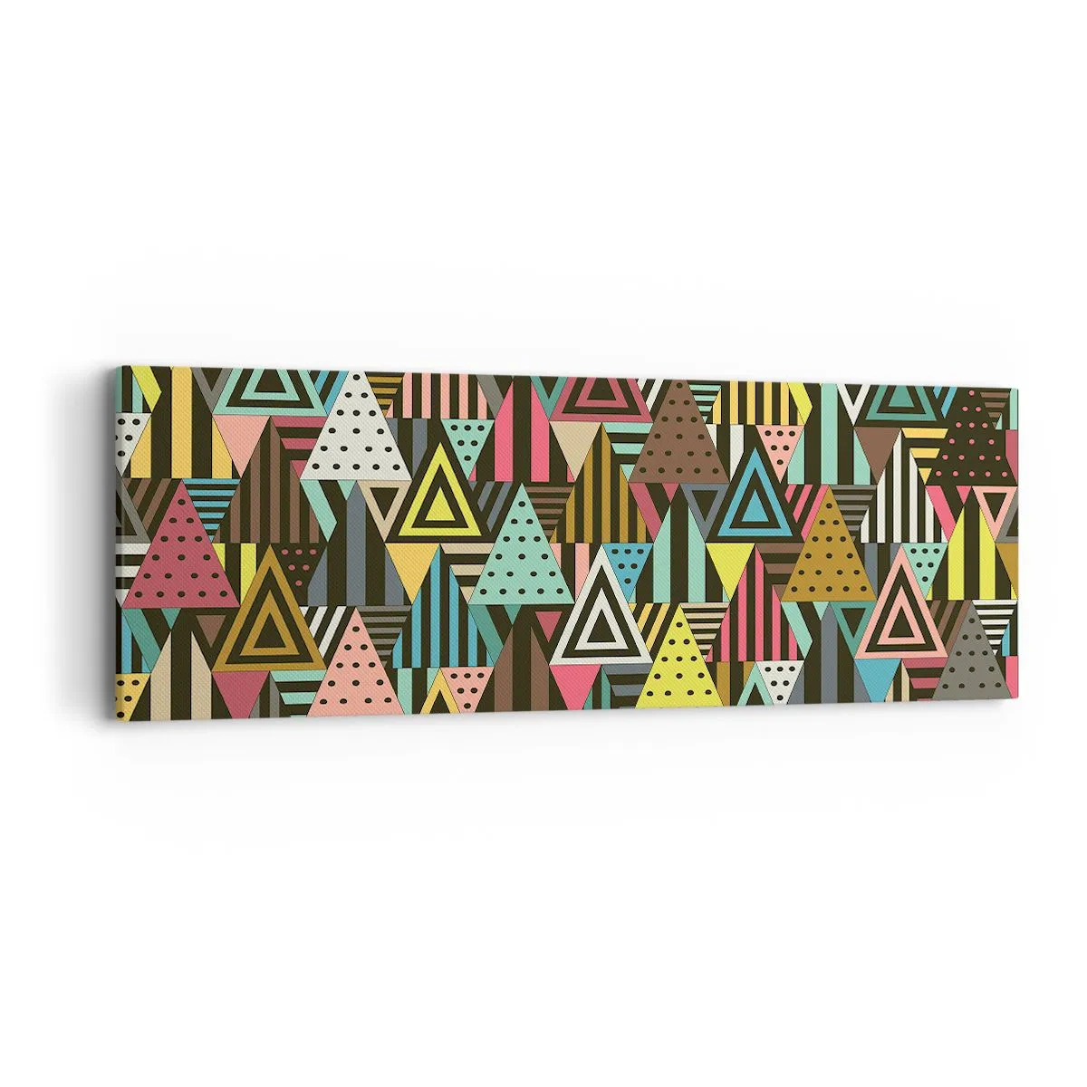 Quadro su tela - Stampe su Tela - Al ritmo di tre - 90x30 cm