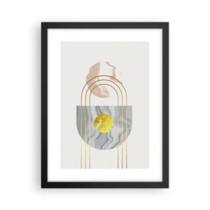 Poster in cornice nera - Chiarezza e lucentezza - 30x40 cm