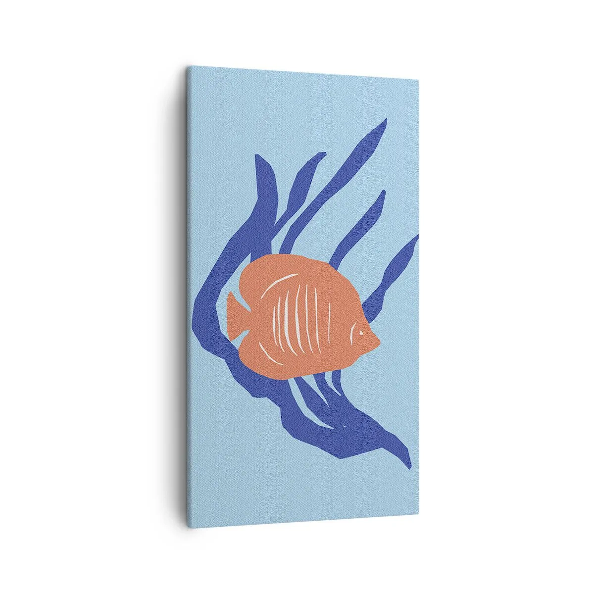 Quadro su tela - Stampe su Tela - L'abitante dei mari corallini - 45x80 cm