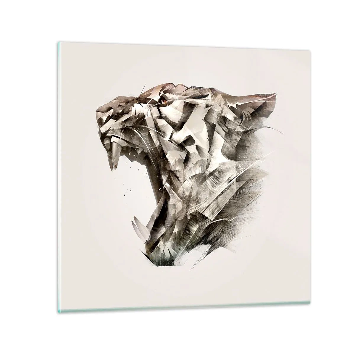 Quadro su vetro - Sai chi comanda - 60x60 cm