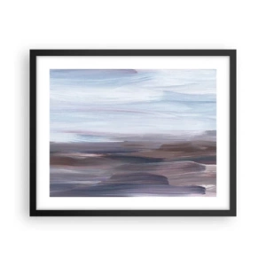 Poster in cornice nera - Gli elementi: l'acqua - 50x40 cm