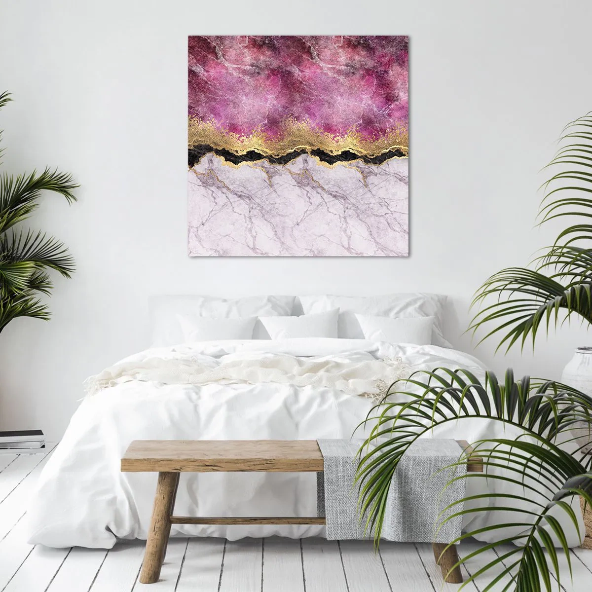 Quadro su tela - Stampe su Tela - Sul confine - 70x70 cm