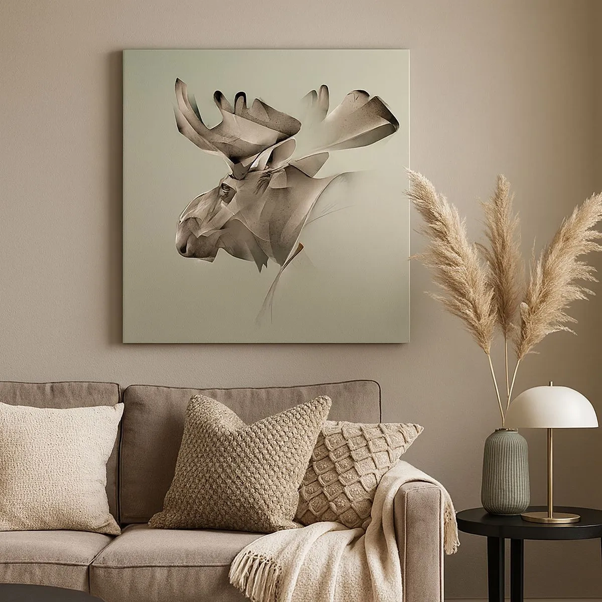 Quadro su tela - Stampe su Tela - La forza mite della tranquillità - 30x30 cm