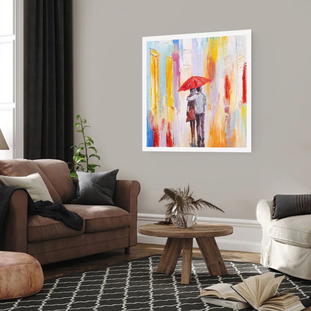 Poster - Che piova ancora - 60x60 cm