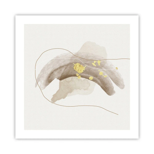 Poster - Incontro nello spazio - 50x50 cm