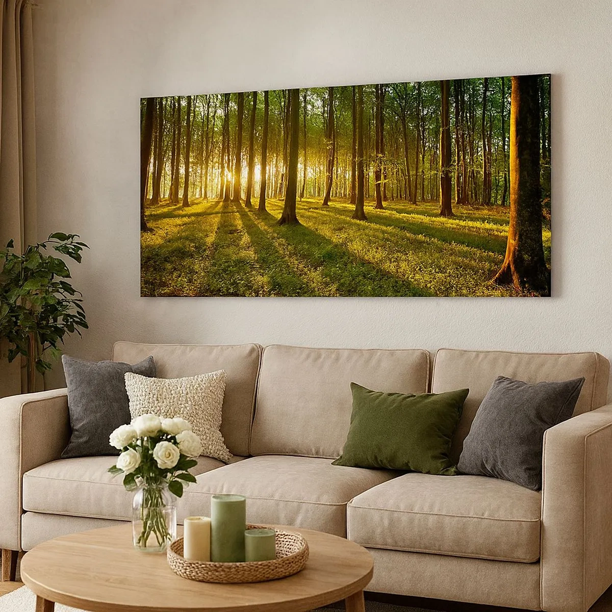 Quadro su tela - Stampe su Tela - La foto di ogni primavera - 100x40 cm
