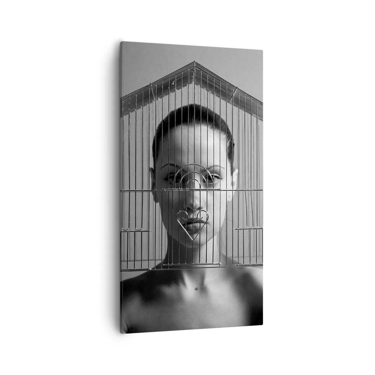 Quadro su tela - Stampe su Tela - Ritratto un po' surreale - 55x100 cm