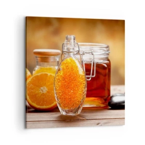 Quadro su tela - Stampe su Tela - Il gusto e l'aroma del sole - 60x60 cm