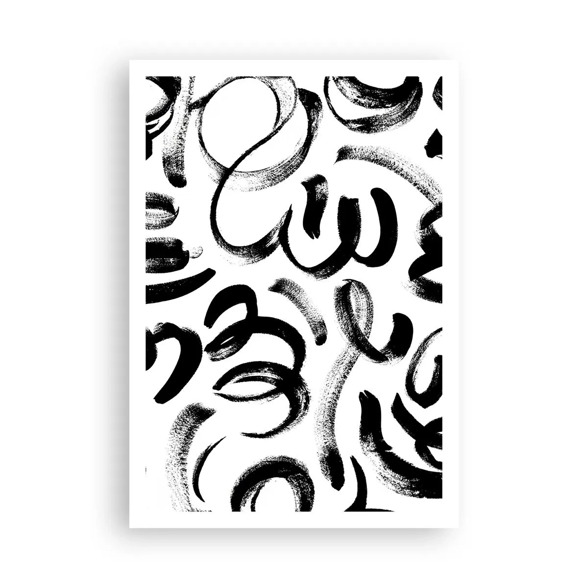 Poster - Nero su bianco - 70x100 cm
