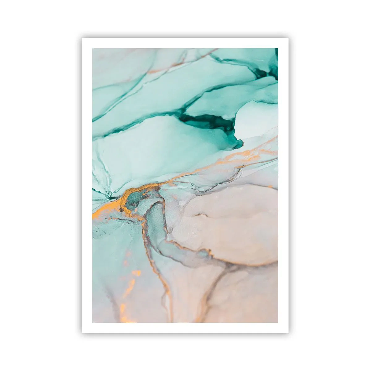 Poster - Danza di forme e colori - 70x100 cm