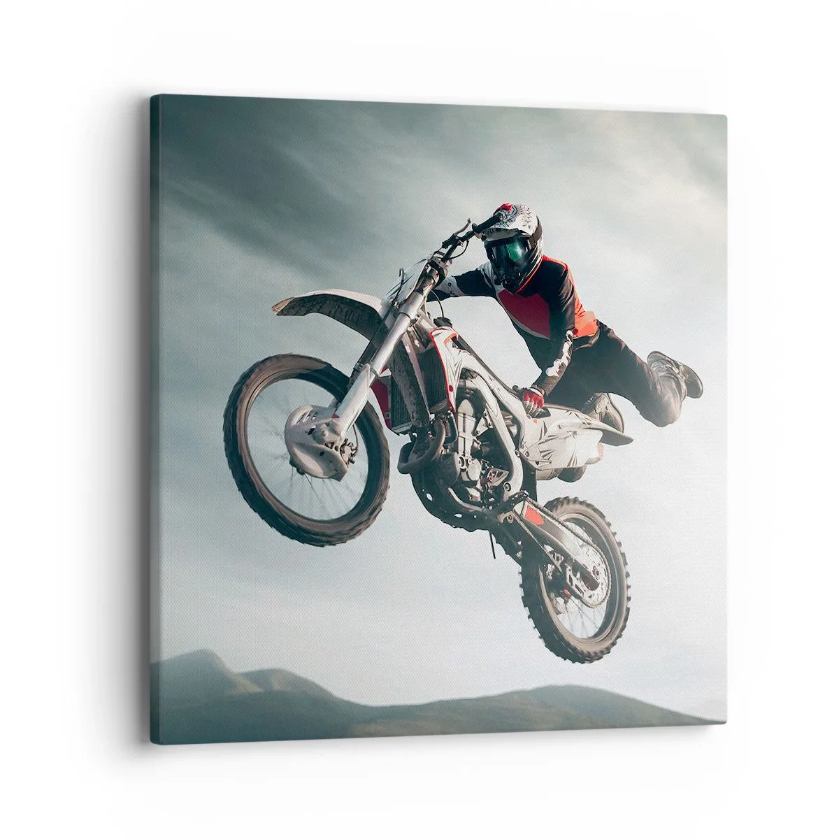 Quadro su tela - Stampe su Tela - No risk no fun - 40x40 cm