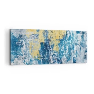 Quadro su tela - Stampe su Tela - Astrazione piena di ottimismo - 100x40 cm