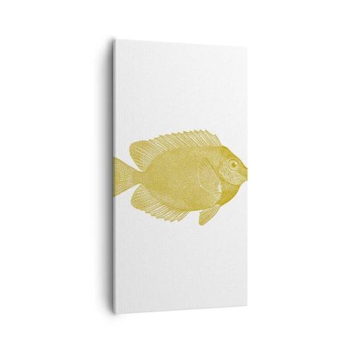 Quadro su tela - Stampe su Tela - Pesce e basta - 55x100 cm
