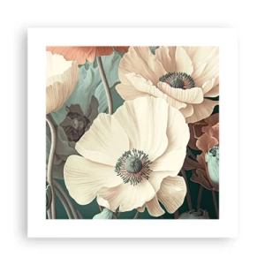 Poster - Il sussurro dei papaveri - 40x40 cm