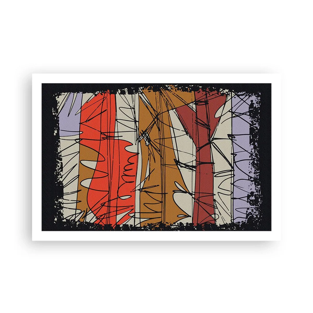 Poster - Composizione spontanea - 91x61 cm