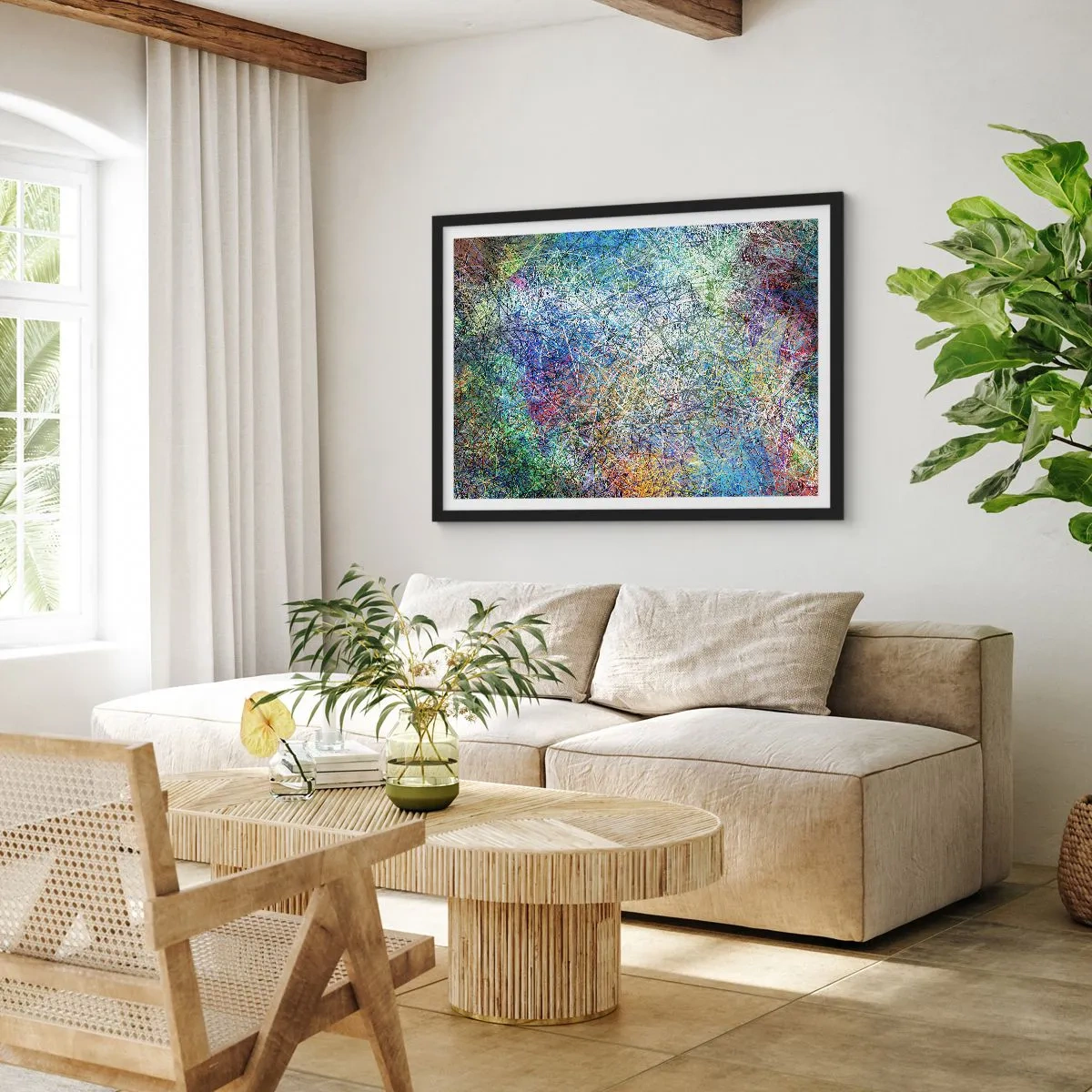 Poster in cornice nera - Non è cosi semplice - 91x61 cm
