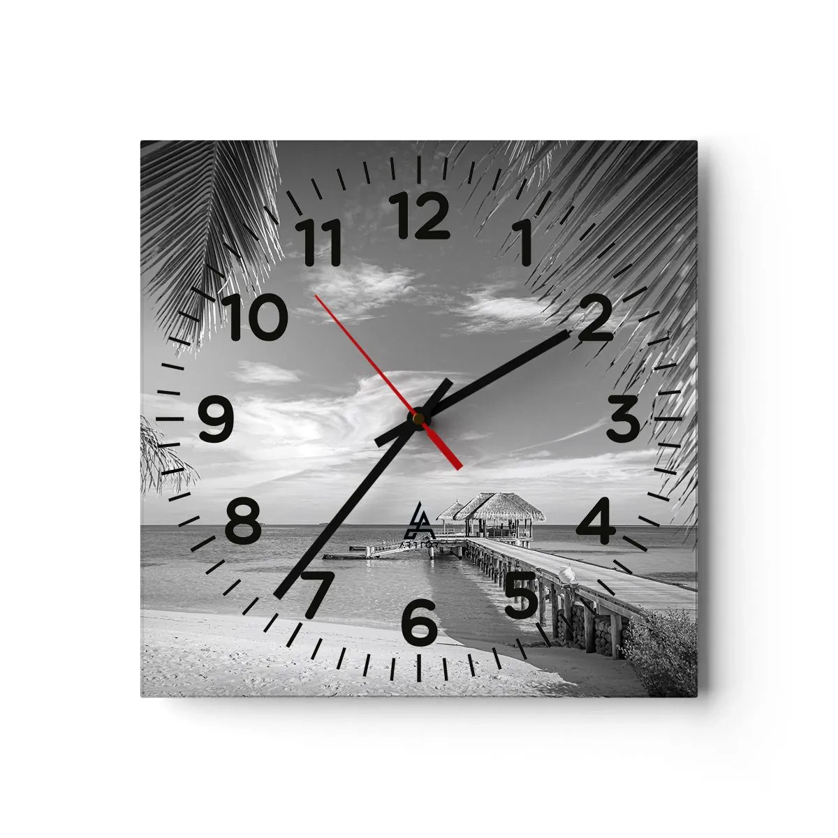 Orologio da parete - Orologio in Vetro - Un ricordo o un sogno? - 40x40 cm