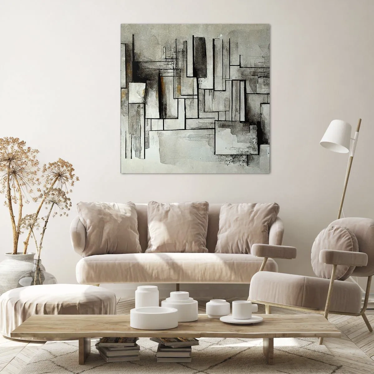 Quadro su tela - Stampe su Tela - La forza della semplicità - 50x50 cm