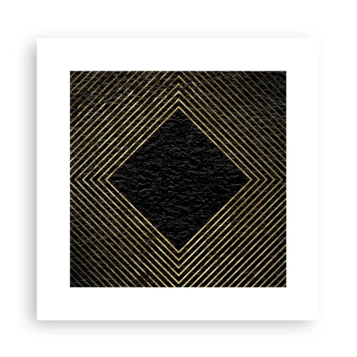 Poster - Geometria in stile glamour - 30x30 cm