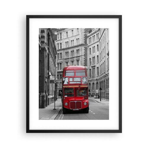 Poster in cornice nera - Il quotidiano non deve essere grigio - 40x50 cm