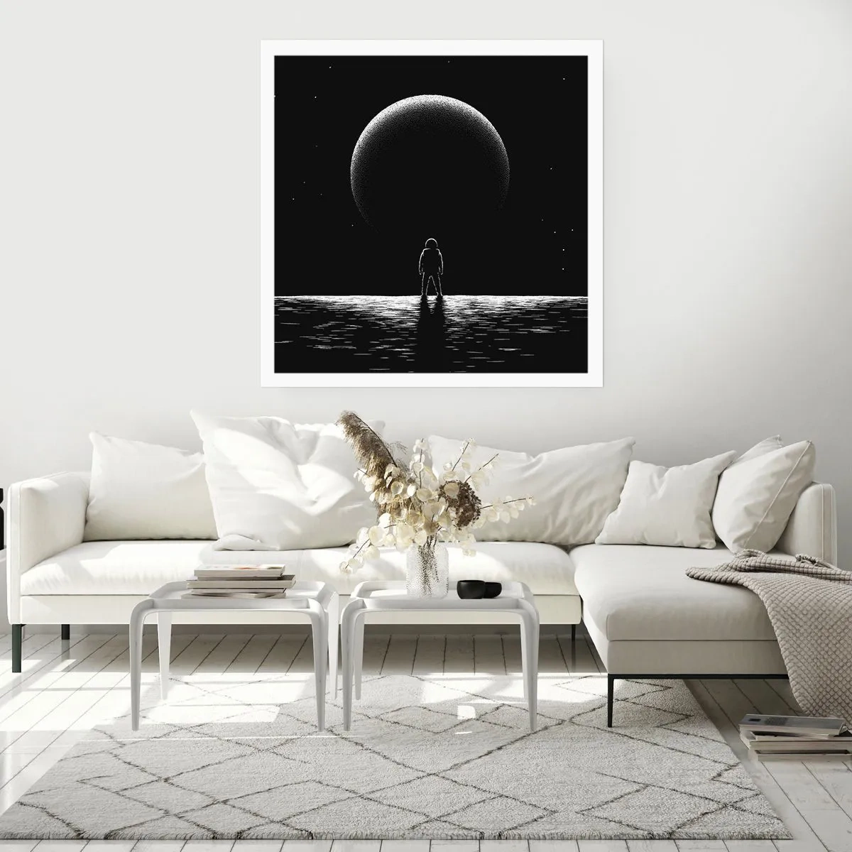 Poster - Faccia a faccia - 50x50 cm