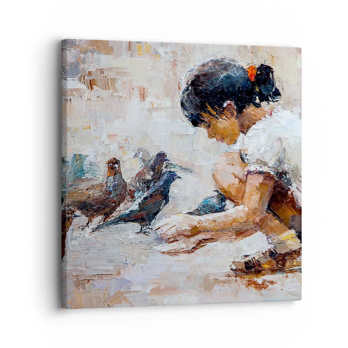 Quadro su tela - Stampe su Tela - Piccoli e gentili - 30x30 cm